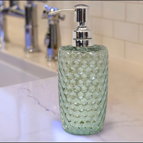Nu Steel Bath Nu Steel Sea Glass Lotion Soap Dispenser Pump Poshmark